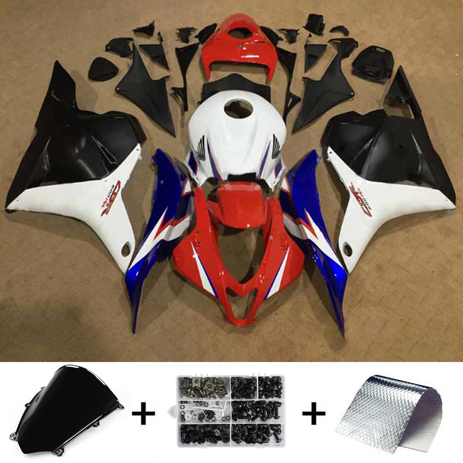 Honda CBR600RR 2009-2012 F5 Fairing Kit Bodywork Plastic ABS