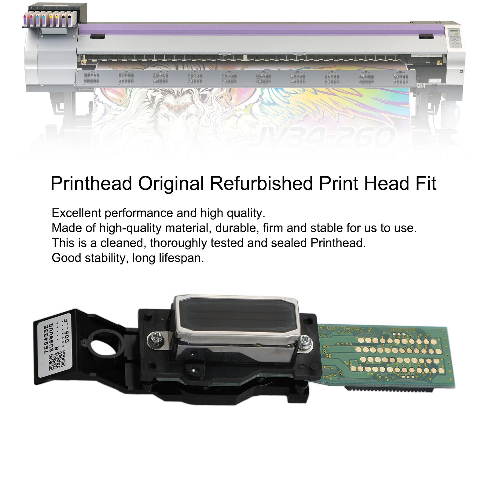 CABEZAL DE IMPRESIÓN para E pson Roland DX4 XC-540 / XJ-740 / SJ-1045MIMAKI JV4 JV3