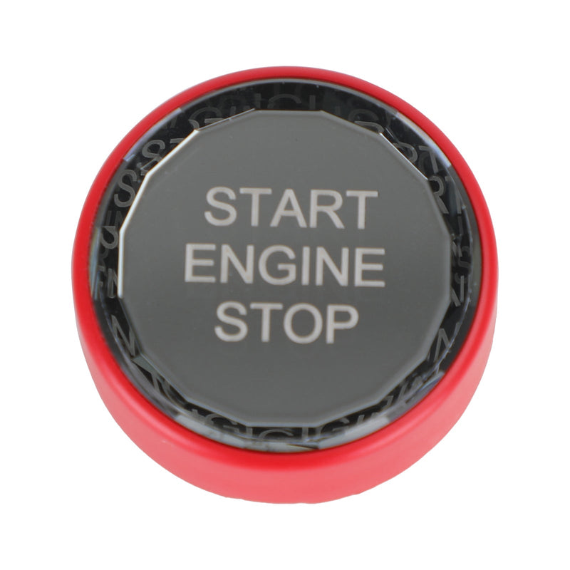 غطاء مفتاح زر إيقاف المحرك لسيارة تويوتا كورولا ليفين 2020-2021 أسود عام