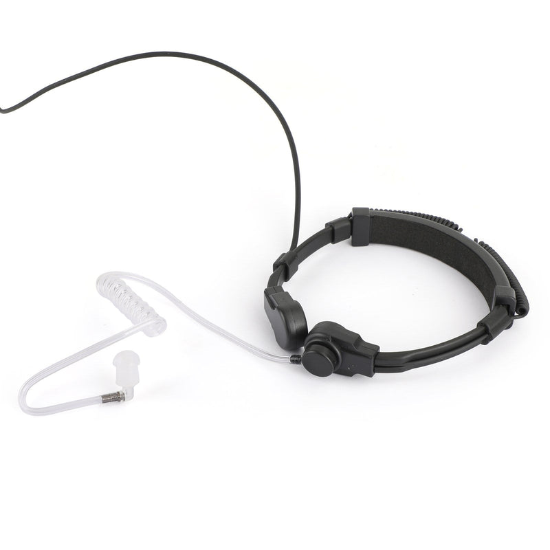 Tactical Throat Mic Headset Fit for Baofeng UV-9R Plus BF-9700 BF-A58 UV-82WP