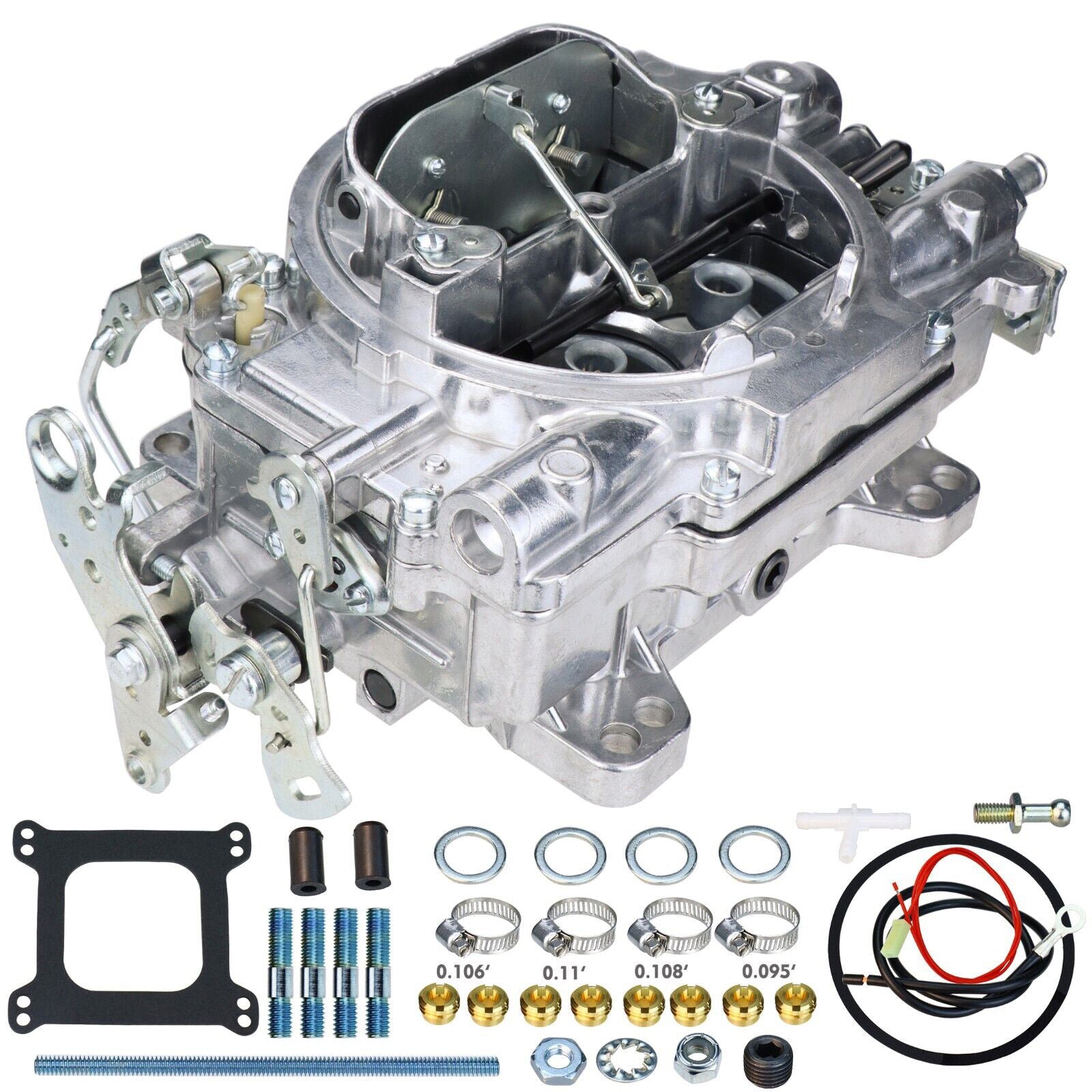 4 Barrel Carburetor Performer Manual Choke 600 CFM w/ Gasket For Edelbrock 1405