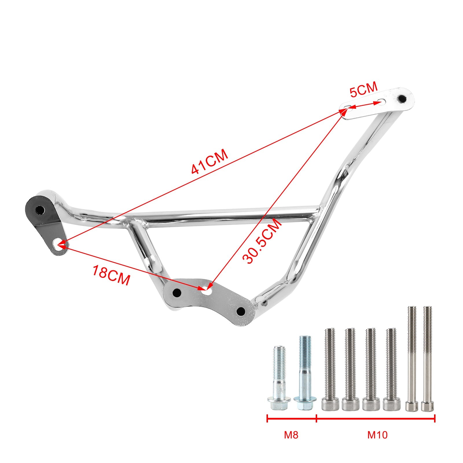 Engine Guards Frame Crash Bars Fit For Honda Goldwing Gl1800 F6C 18-20 19 Chrome Generic