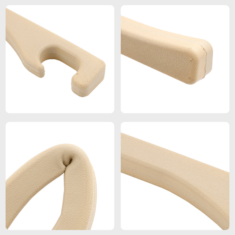 Tira de relleno lateral para consola, bloqueador de grietas, relleno de huecos para asiento de coche, color Beige, Universal