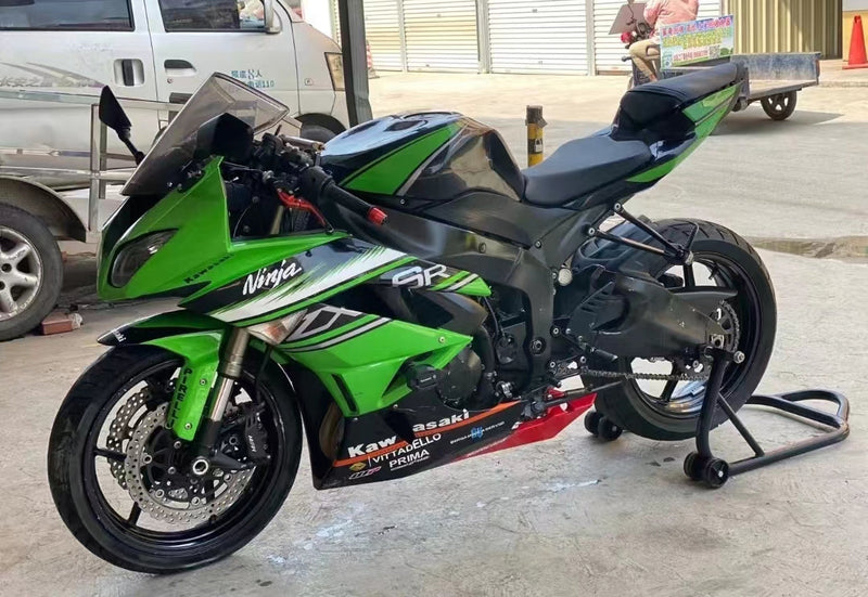 كاواساكي ZX6R 636 2009-2012 الهدايا المجمعة هيكل السيارة البلاستيك ABS