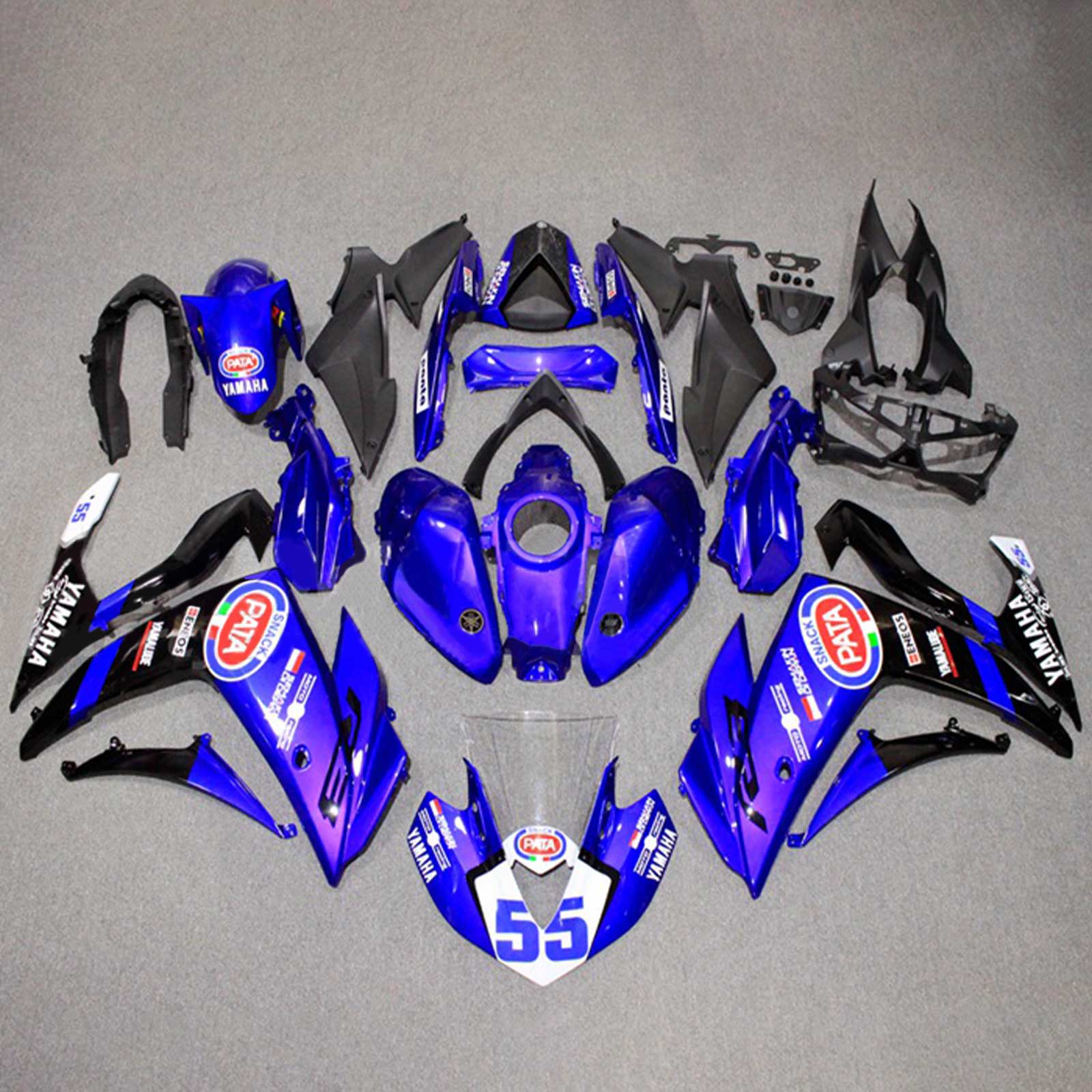 Kit Carenado Para Yamaha YZF-R3 2014-2018 R25 2015-2017 Genérico