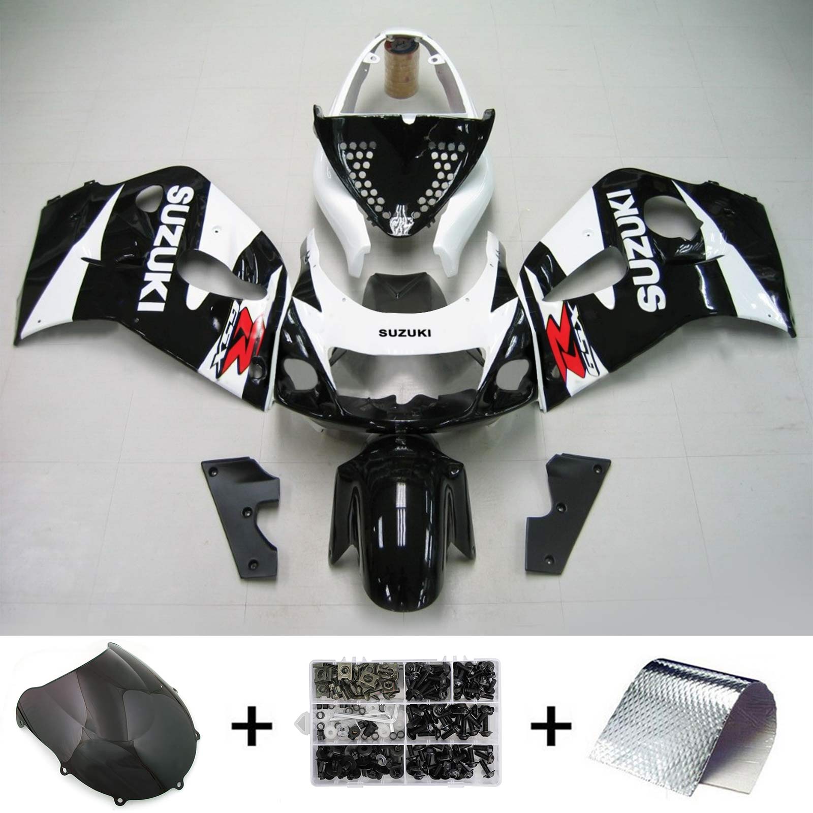 Suzuki GSXR 600/750 1996-2000 Kit Carenado Carrocería Plástico ABS