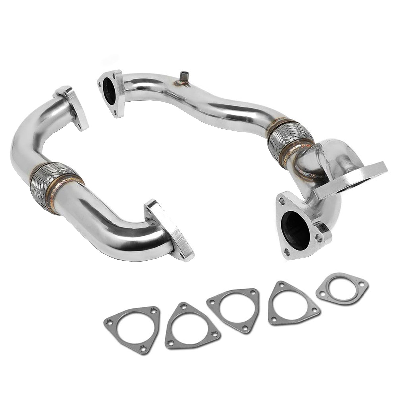 Turbocharger Y-Pipe Up-Pipe w/Hardware for 08-10 Ford Super Duty 6.4L