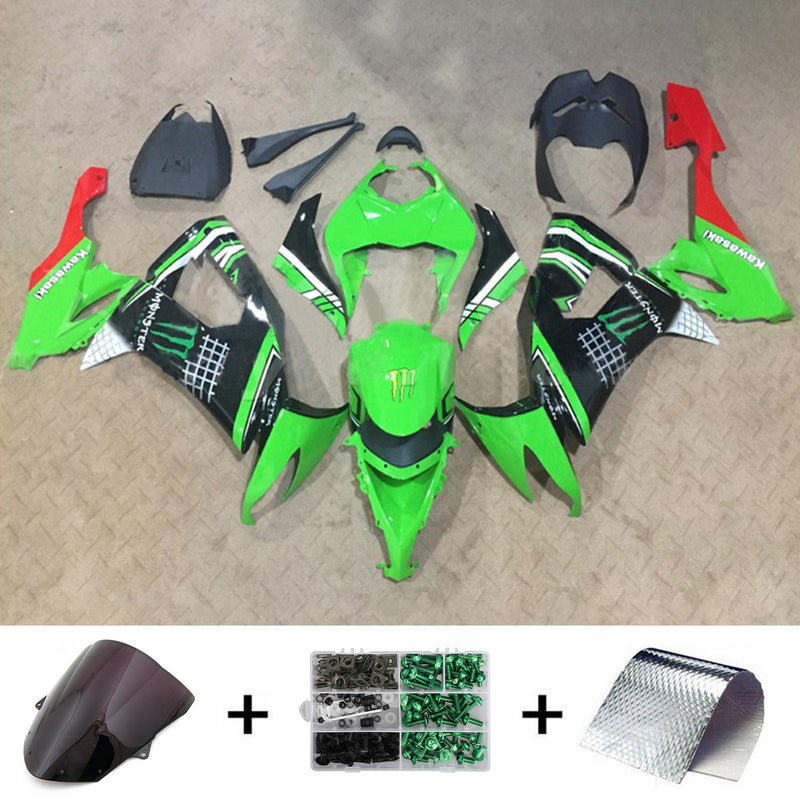 Kawasaki ZX10R 2008-2010 Fairing Kit Bodywork Plastic ABS