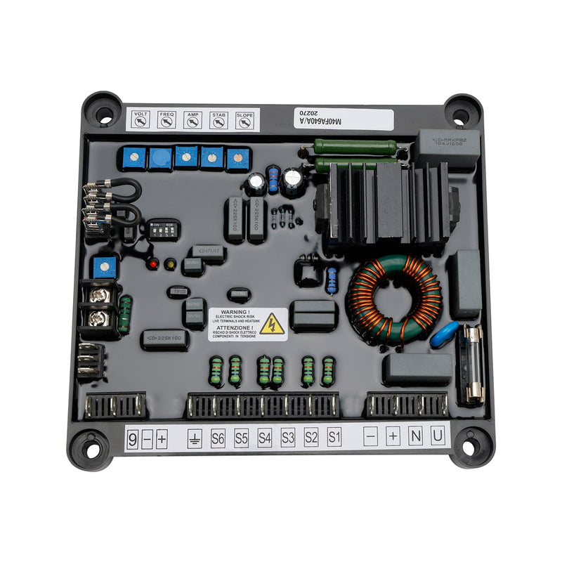 Tarjeta reguladora de voltaje automática AVR M40FA640A para generador MARELLI
