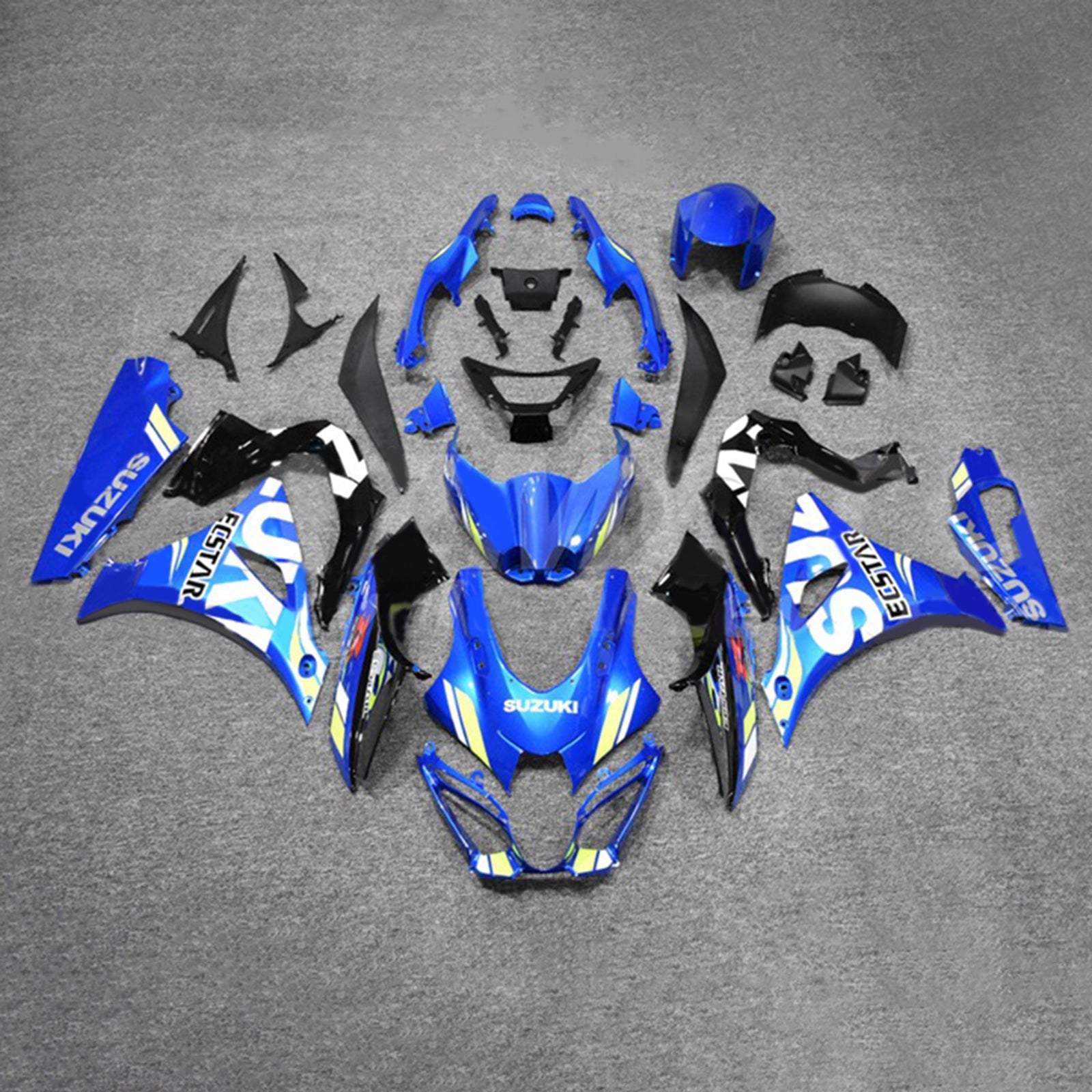 سوزوكي GSXR1000 2017-2023 K17 Fairing Kit هيكل السيارة بلاستيك ABS