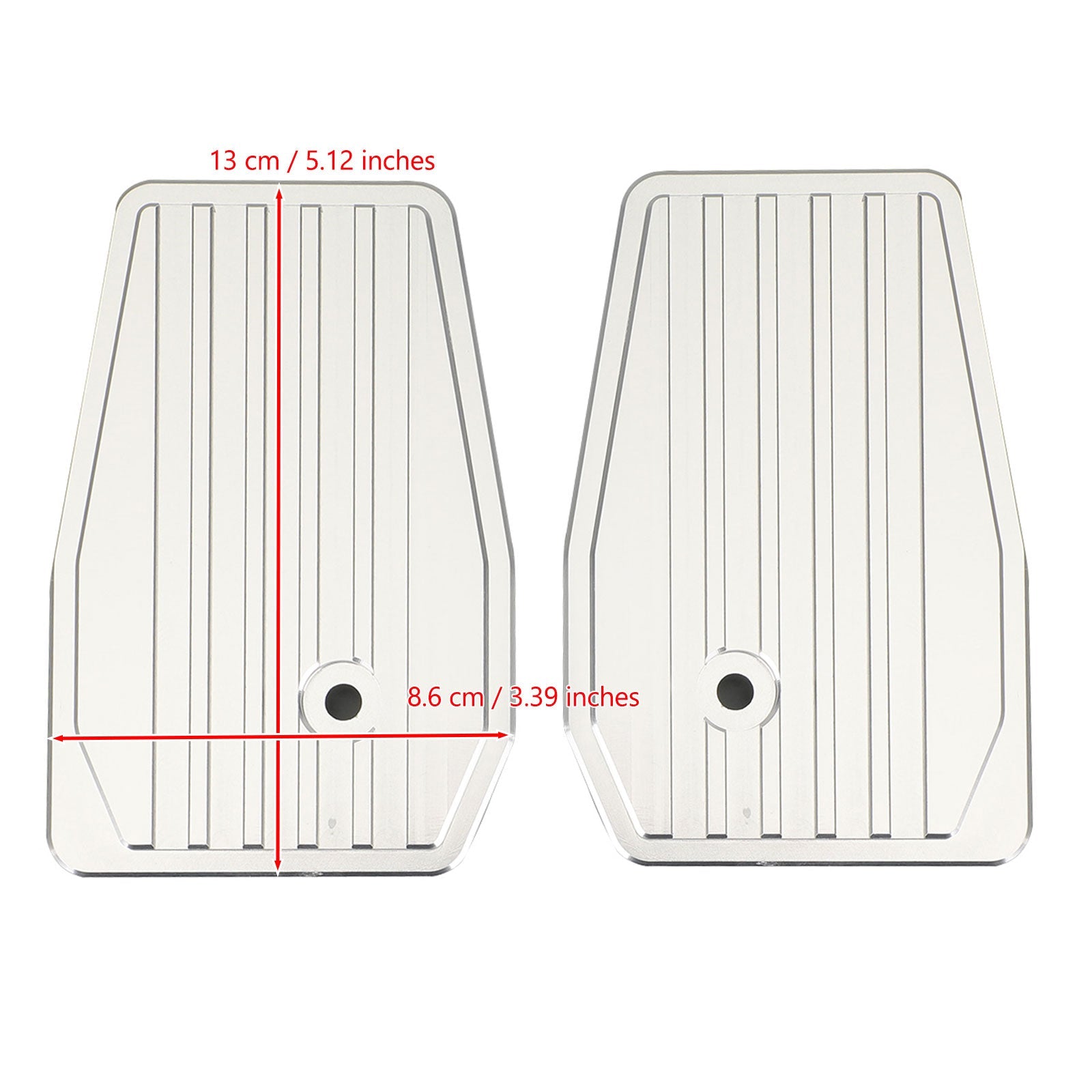 Front Foot Pegs Rest Pedal Pad Footpegs for Honda Rebel CMX300 CMX500 2017-2020 Generic