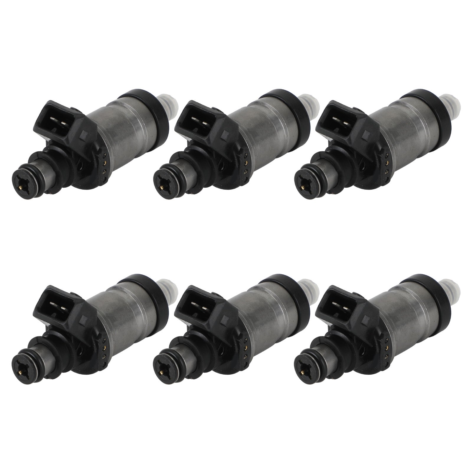 6 inyectores de combustible Yamaha 150/200/225 HP de 2 tiempos 65L-13761-00-00