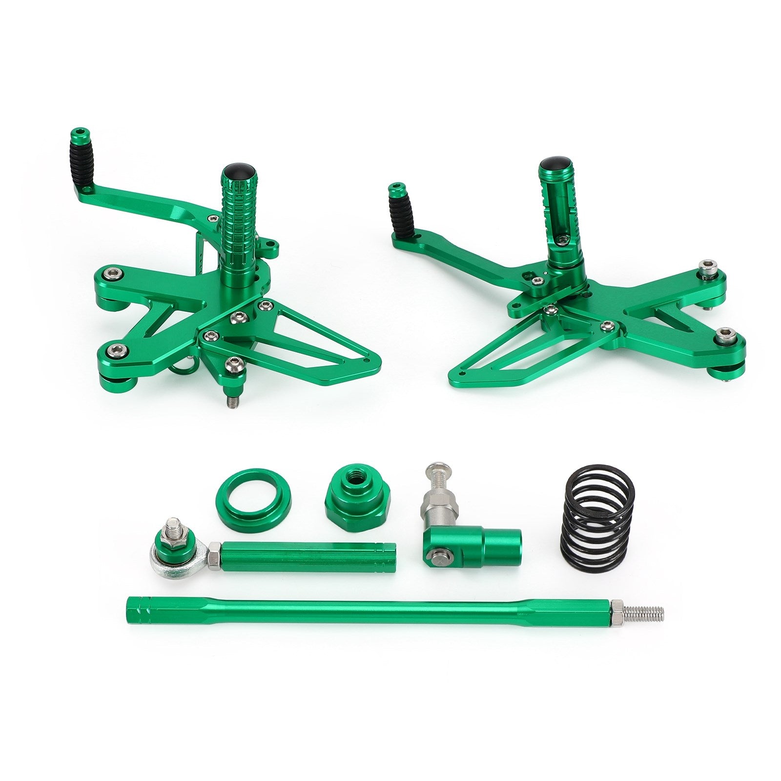 Rearsets Adjustable Foot Pegs Rest Fit for Kawasaki ZX25R Ninja ZX-25R 2020-2021 Generic