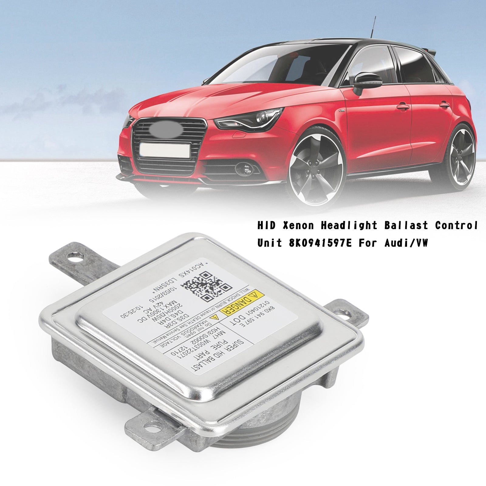 HID Xenon Headlight Ballast Control Unit 8K0941597E For Audi/VW Generic