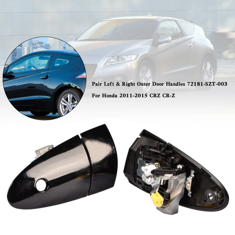 Honda 2011-2015 CRZ CR-Z Pair Left & Right Outer Door Handles 72181-SZT-003