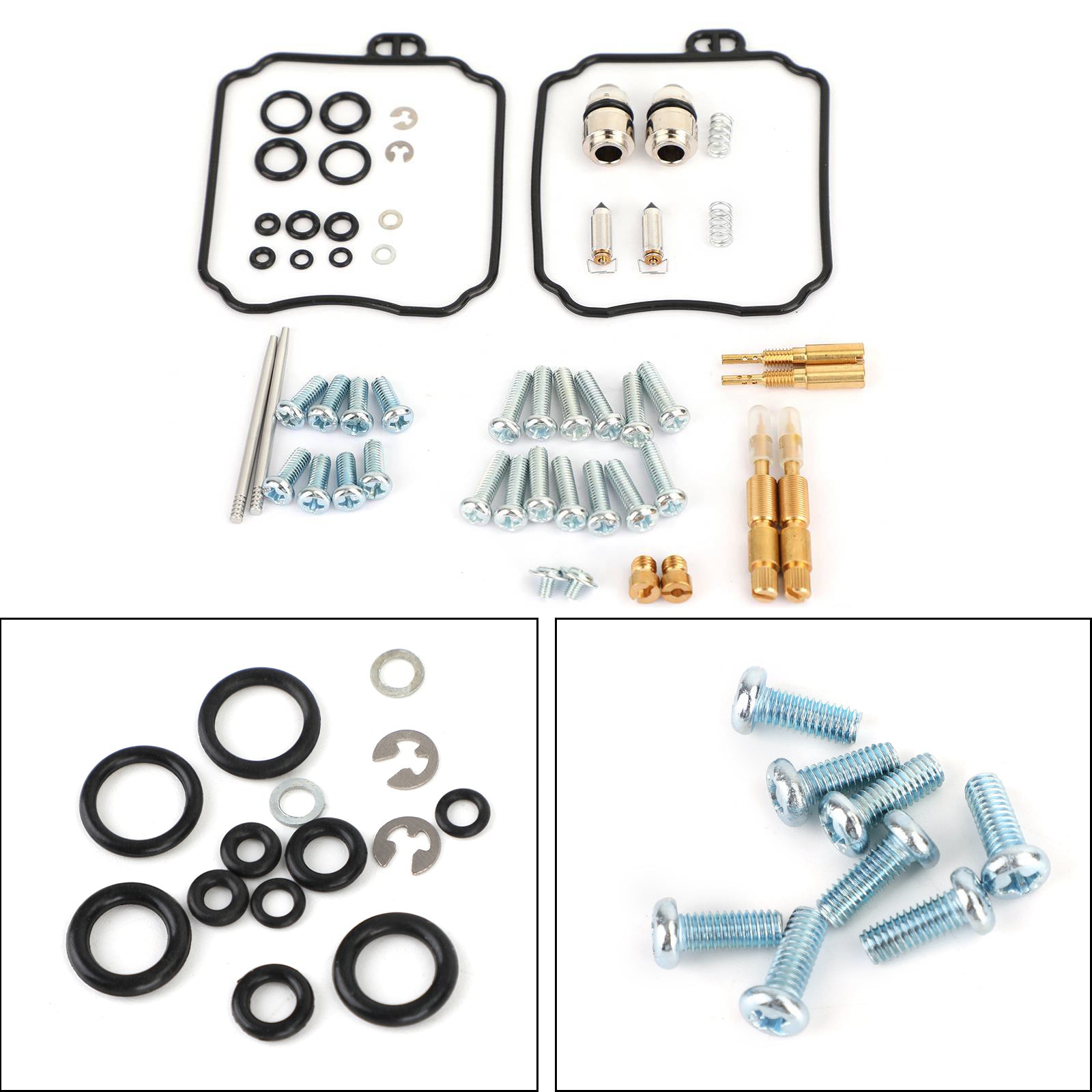 Carburetor Repair Rebuild Kit for Yamaha XVS65 V-STAR 650 Custom XVS65A 1998-05 Generic