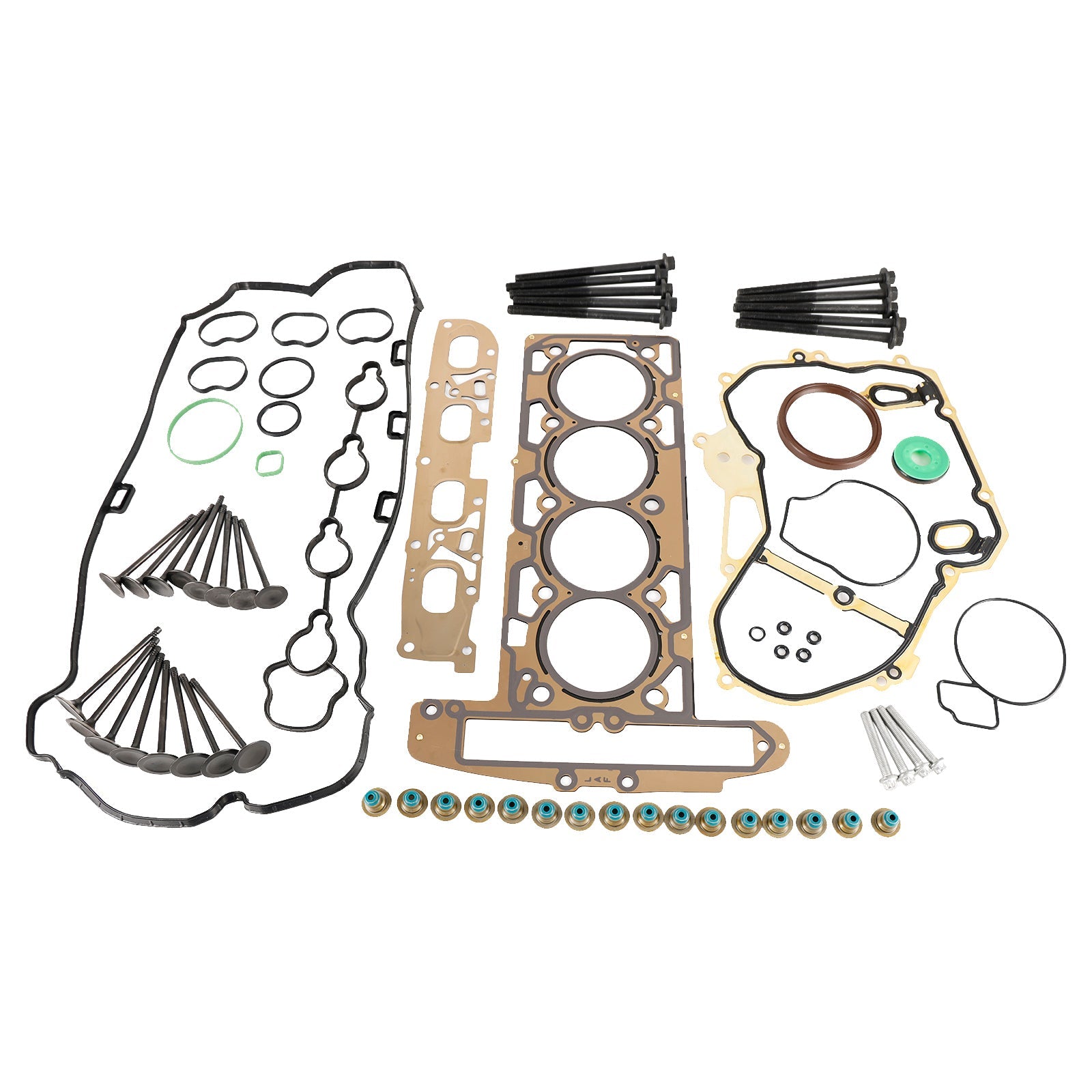 Chevrolet Equinox 2.4L 2010-2013 Head Gasket Bolts & Intake Exhaust Valves