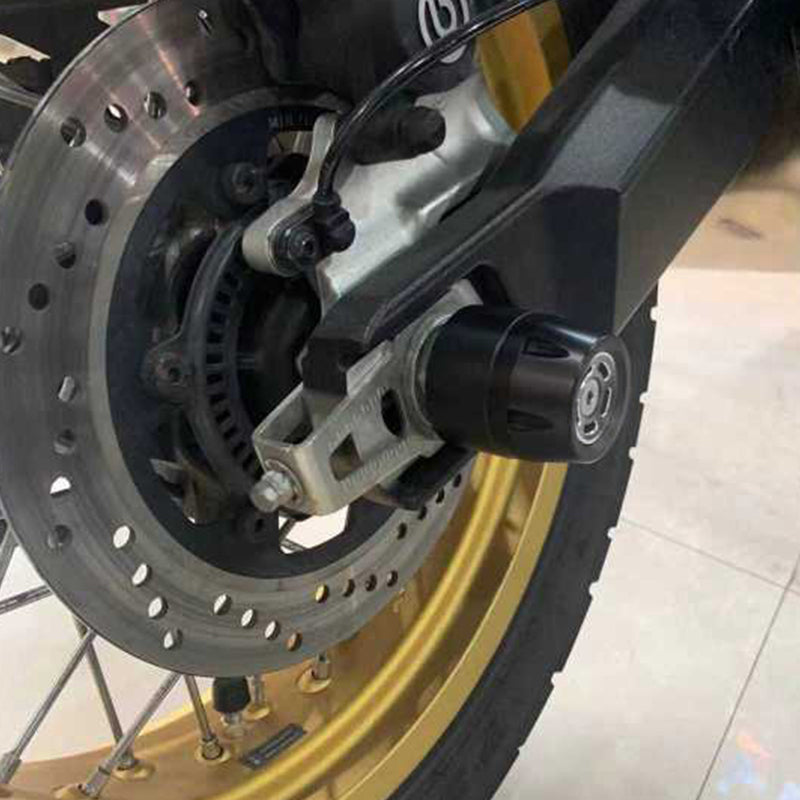 Deslizador de rueda de bobinas de eje trasero apto para Ducati Scrambler Sixty2 Classic Icon genérico