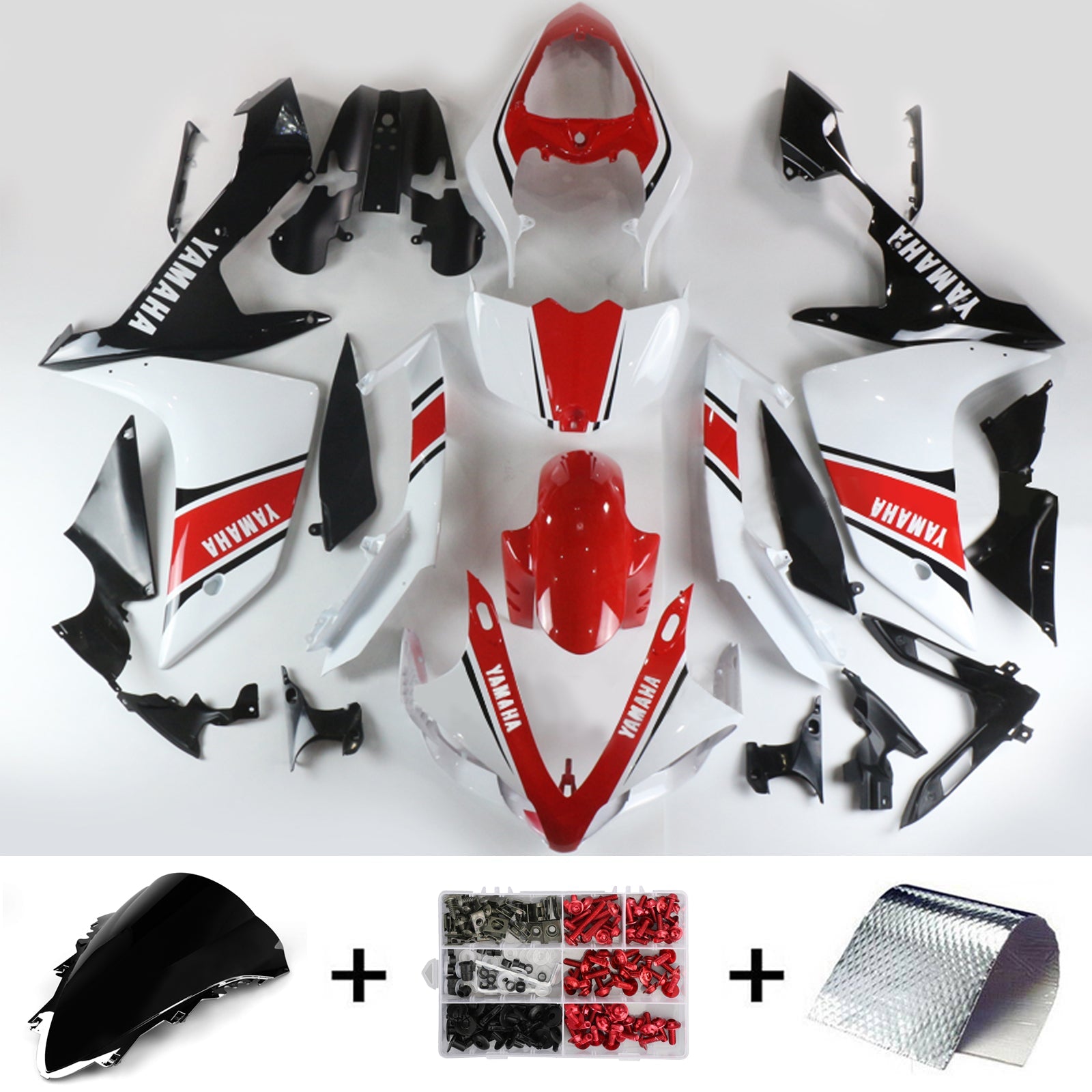 Yamaha YZF 1000 R1 2007-2008 Fairing Kit Bodywork Plastic ABS