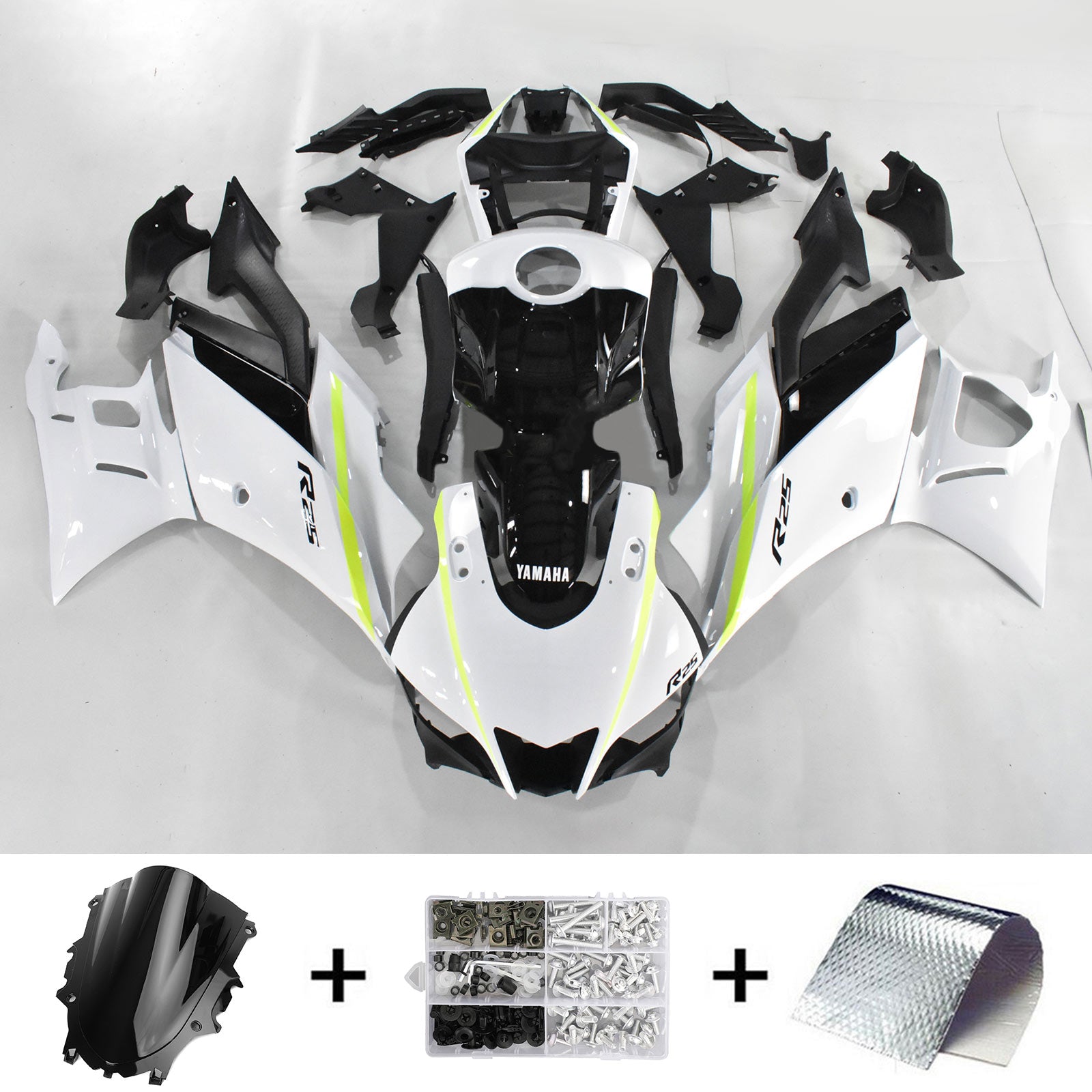 Yamaha YZF-R3 R25 2022-2024 Fairing Kit Bodywork Plastic ABS