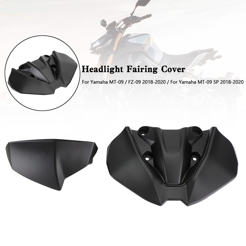 Headlight Fairing Windshield Cover For Yamaha MT-09 FZ09 MT-09 SP 2018-2020