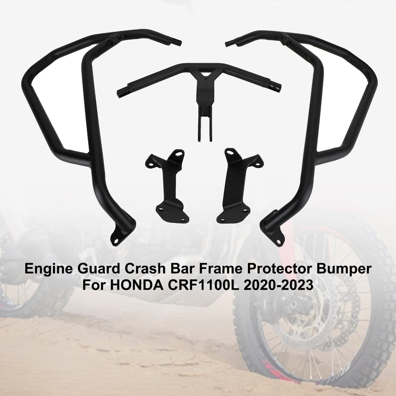 Honda Crf 1100L 2020-2022 Engine Guard Crash Bar Frame Protector Parachoques
