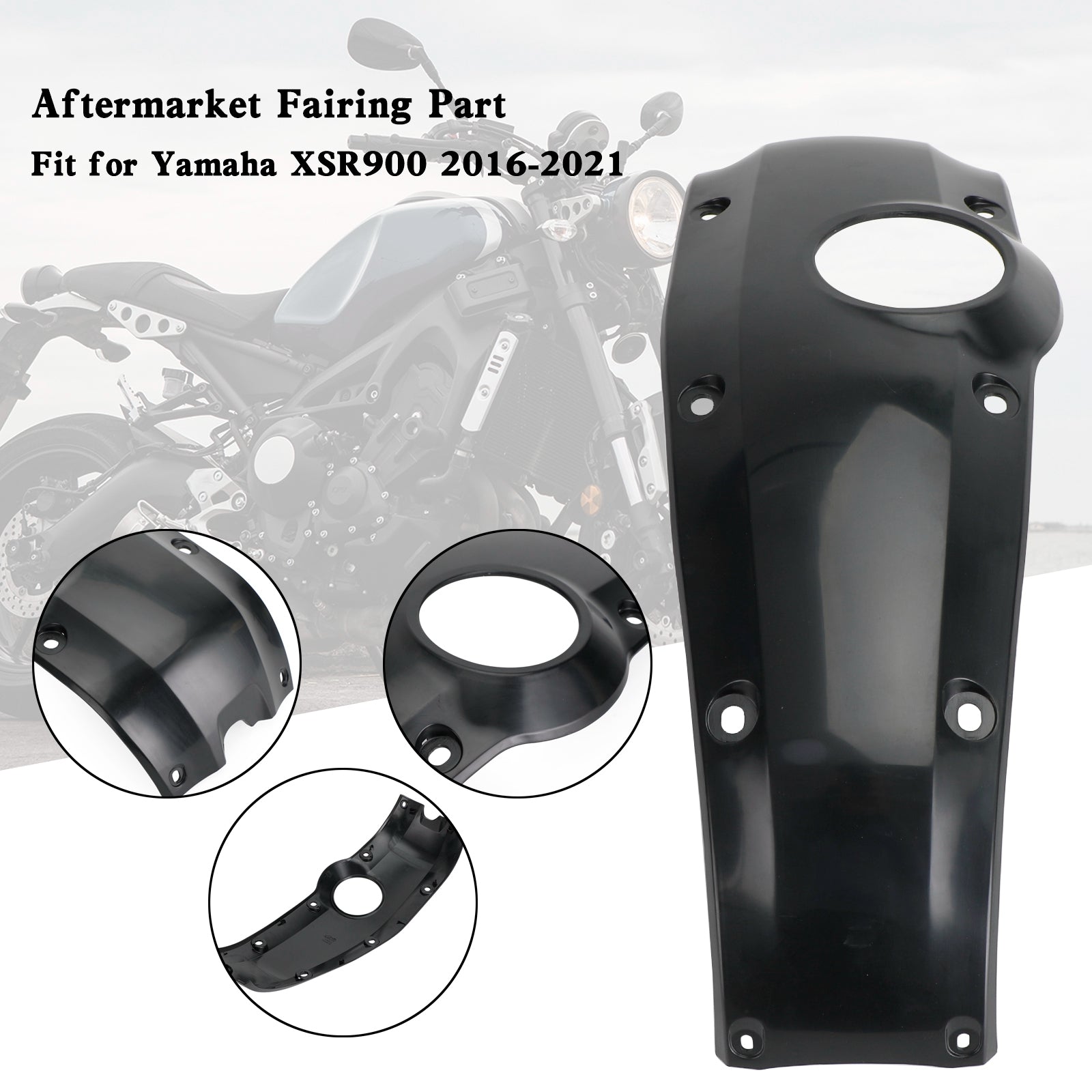 Bodywork Fairing Injection Molding Unpainted For Yamaha XSR900 2016-2021