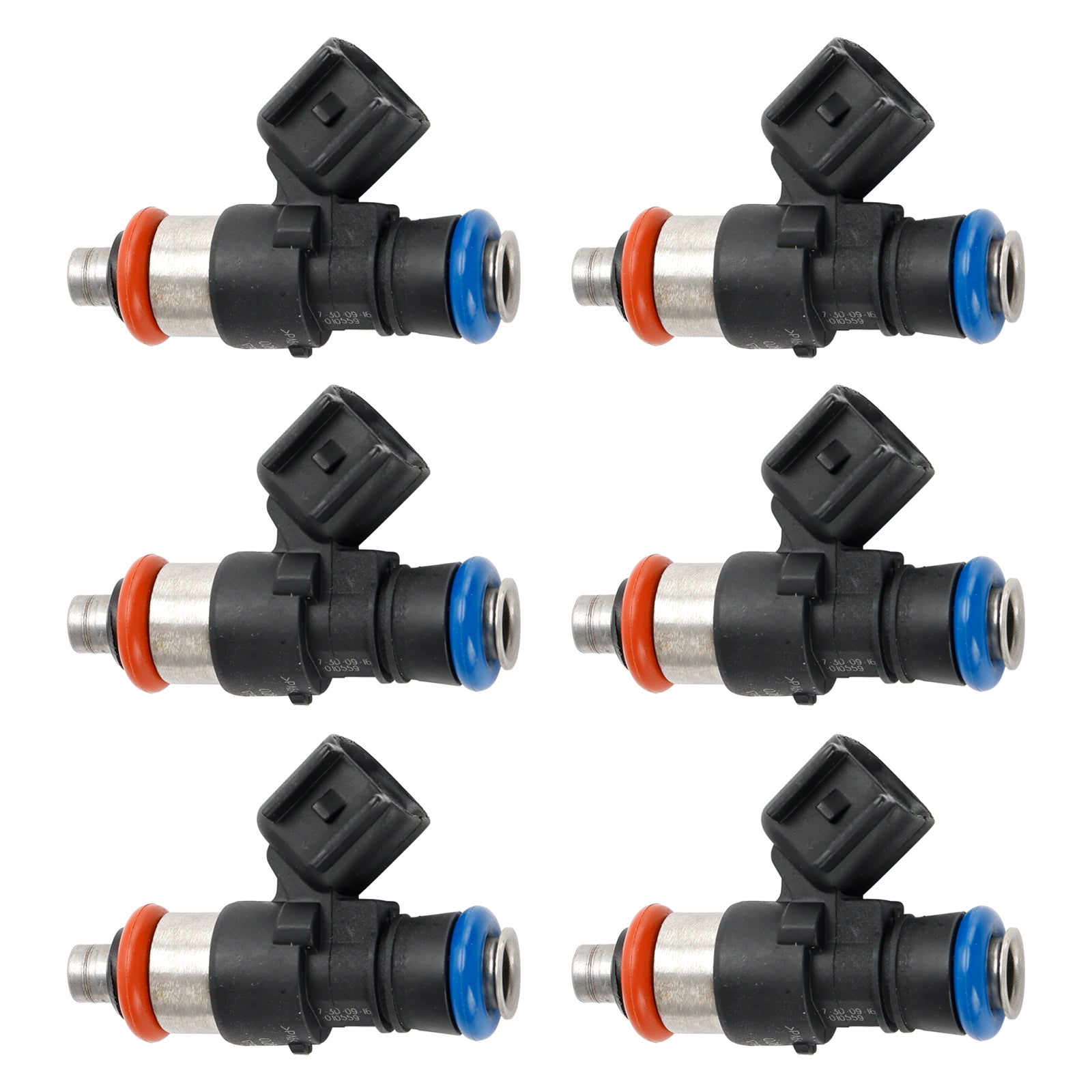 6PCS Fuel Injector 0280158189 Fit Ford Escape Fusion Fit Mazda 3.0L V6