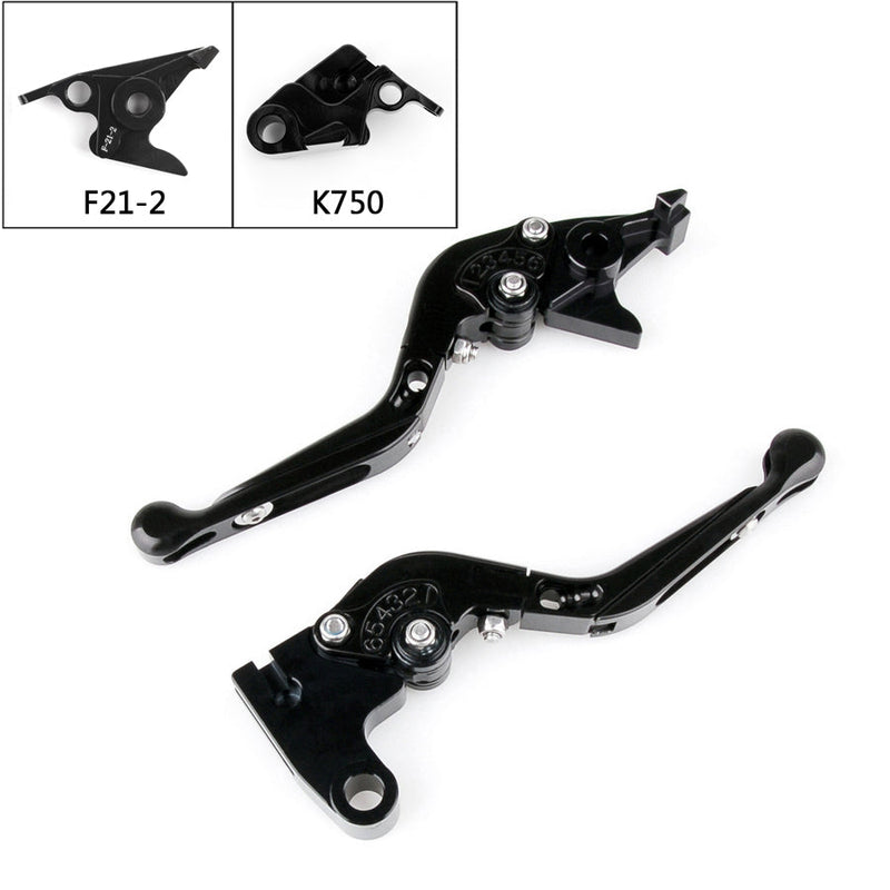 Palancas de freno de embrague CNC aluminio ajustable para Kawasaki Z900 2017 2018 genérico