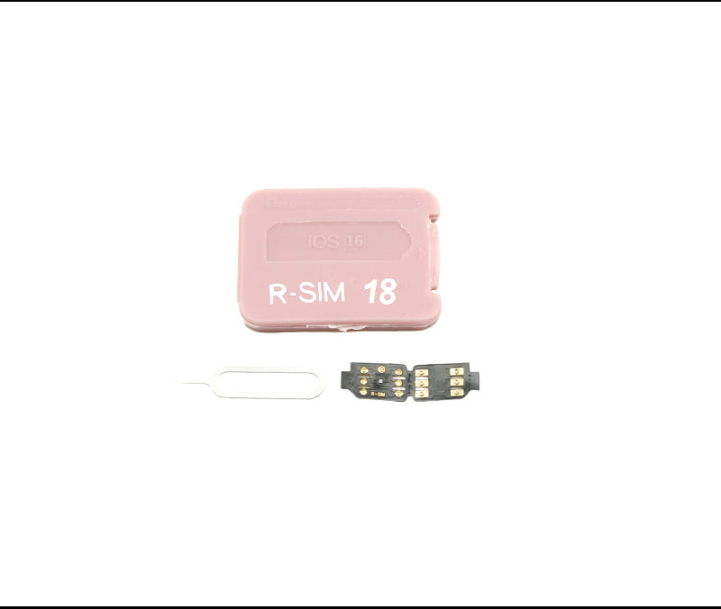 R-SIM 18+ Nano desbloquear tarjeta RSIM compatible con iPhone 14 13 Pro MAX 12 Pro 11 X IOS 16