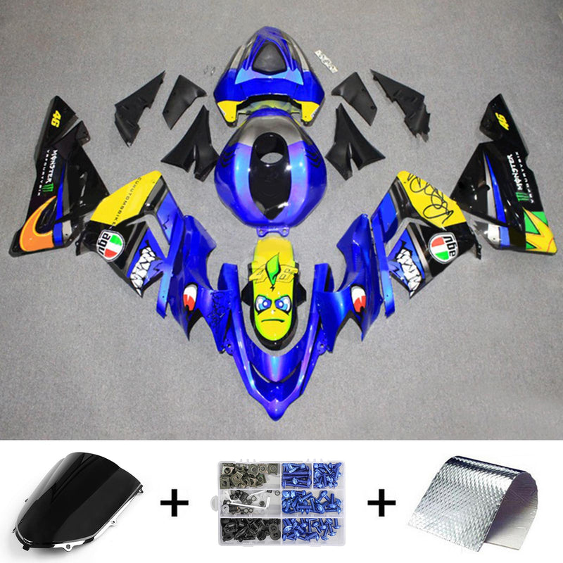 Kawasaki ZX10R 2004-2005 Fairing Kit Bodywork Plastic ABS