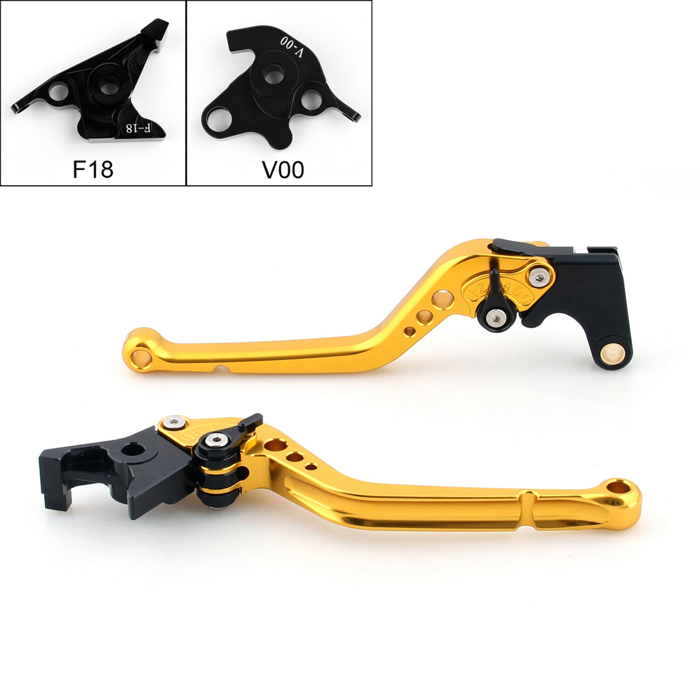 Brake Clutch Levers For Honda VFR 750 800 VTR1000F/FIRESTORM CBF1000 Black Generic