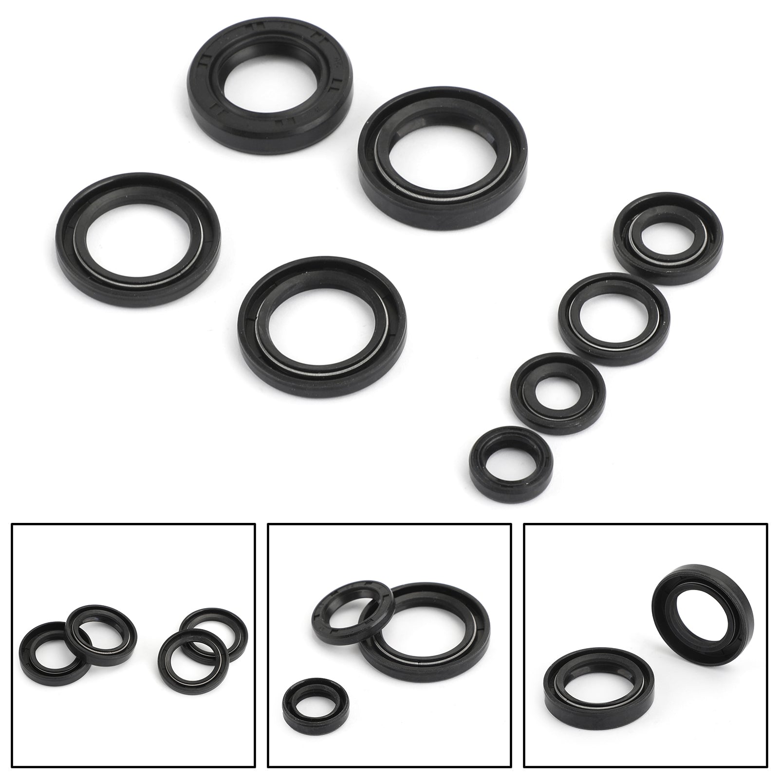 Engine Oil Seal Kit For Yamaha DT125 DT175 MX125 MX175 IT175 YZ125 1974-1983