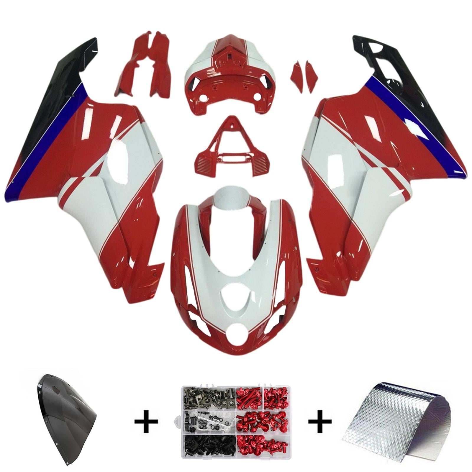 Ducati 999 749 2003 2004 Kit Carenado Carrocería ABS