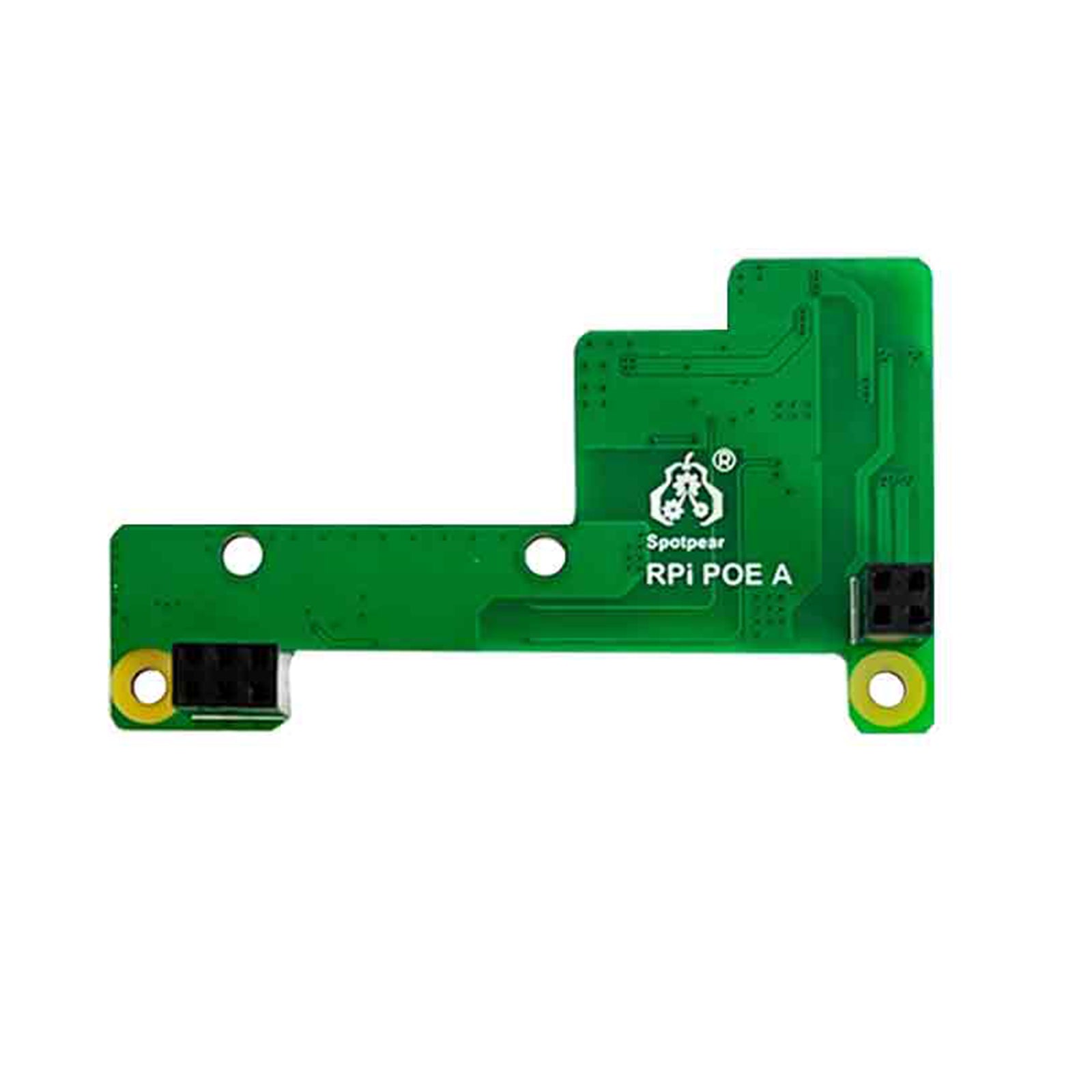 Módulo de expansión de fuente de alimentación Ethernet Raspberry Pi Poe compatible con 3B+/4B con ventilador