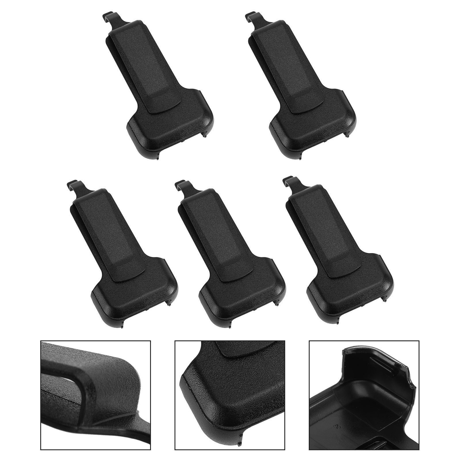 1x/5x Zs-B1 Back Pocket Clip Belt Clip Fit For Kd C1/C2 Rt22 Rt622 Walkie Talkie