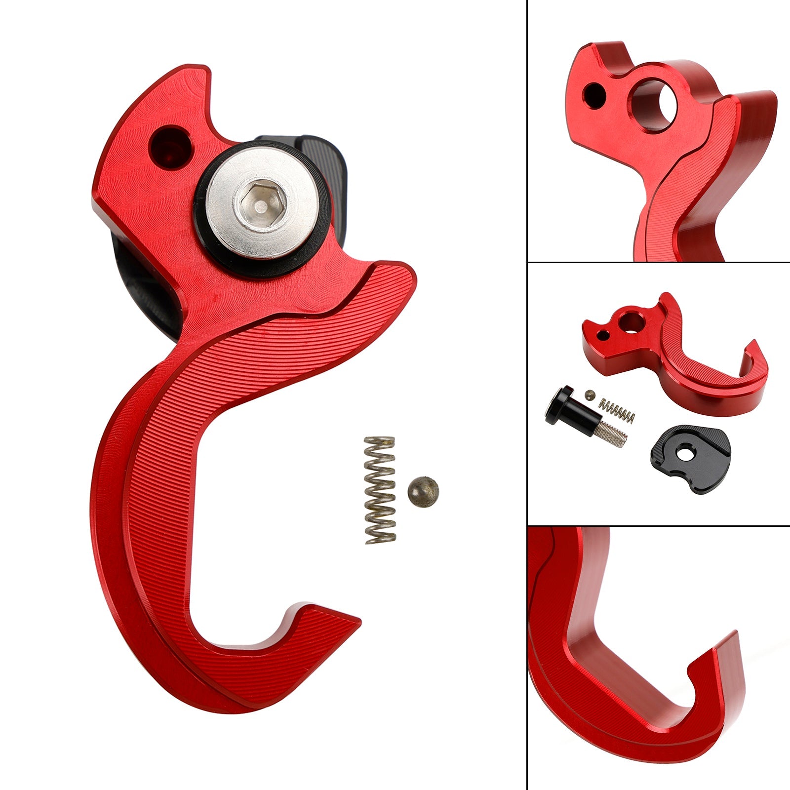 Yamaha Tricity 125 2014-2021 / 155 2016-2023 Holder Helmet Hooks Bracket Red