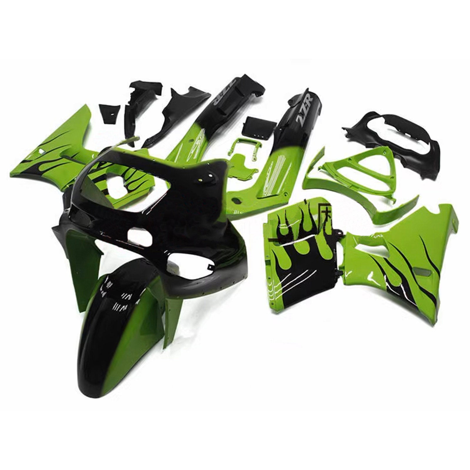 Kawasaki ZZR400 1993-2007 ZZR600 1998-2003 Fairing Kit Bodywork Plastic ABS