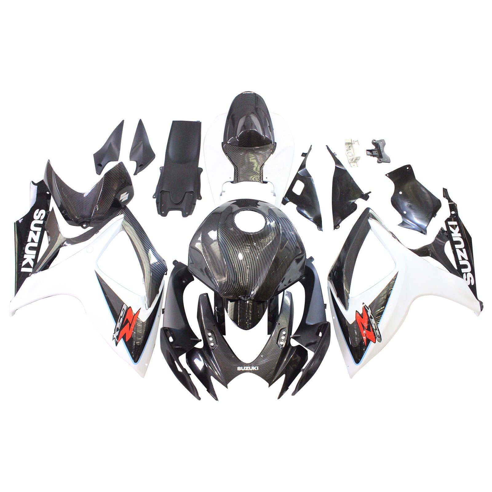 Suzuki GSXR 600/750 2006-2007 K6 Fairing Kit Bodywork Plastic ABS