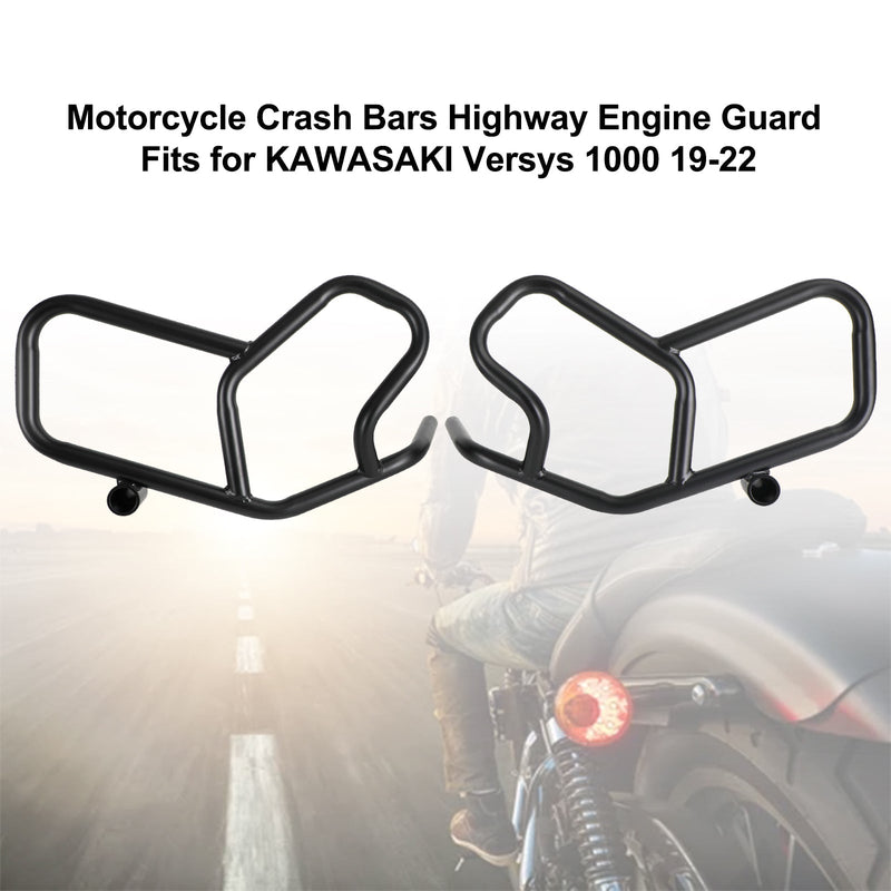 Kawasaki Versys 1000 19-22 Protector de motor Crash Bar Frame Protector Bumper