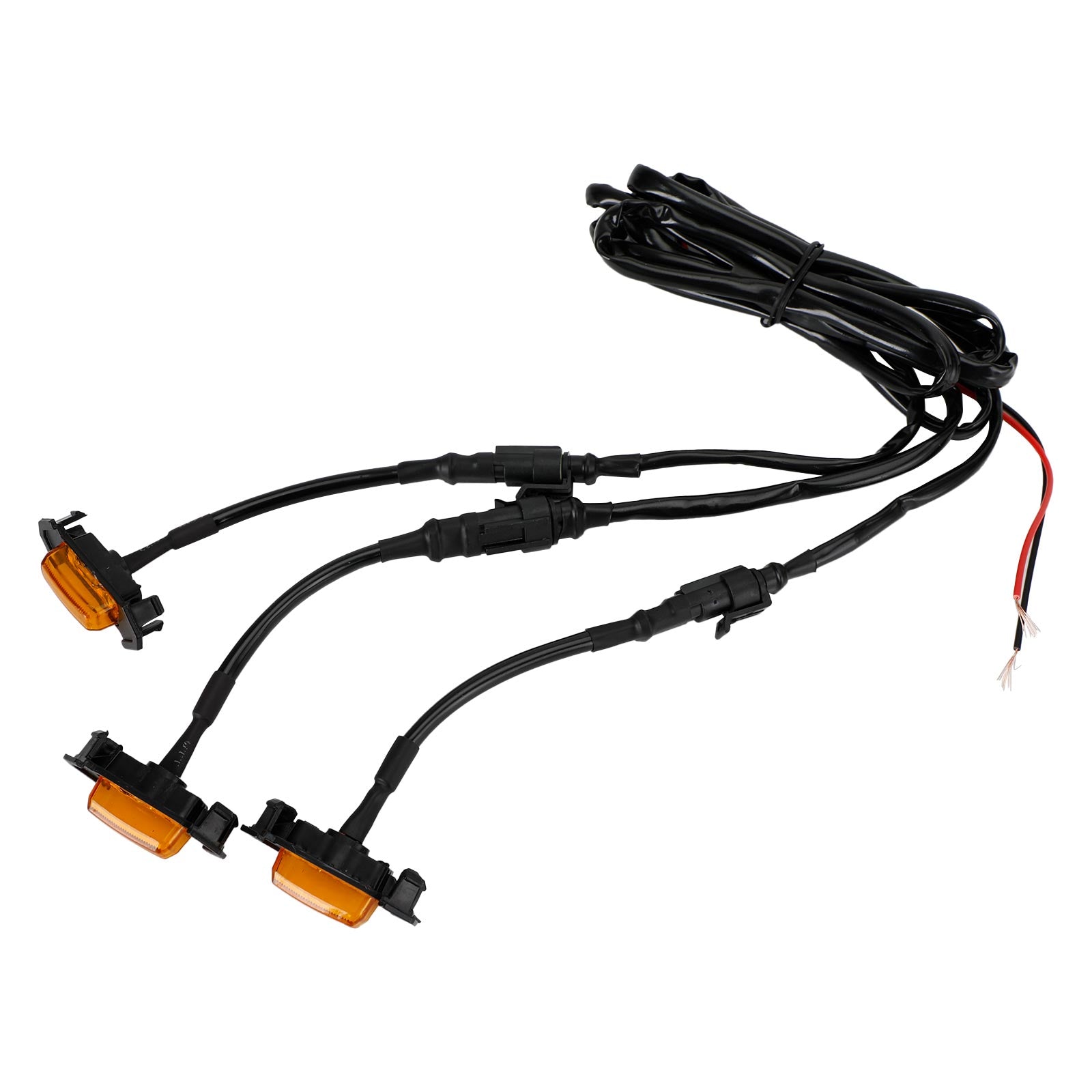 2001-2011 2016-2023 تويوتا تاكوما TRD PRO 3PCS غطاء المصد الأمامي مصبغة أضواء LED