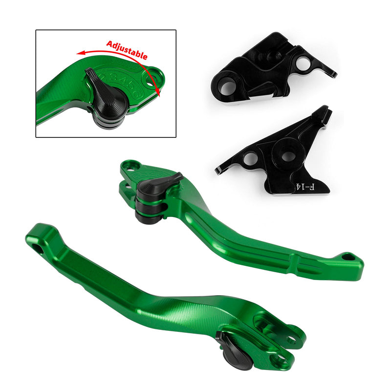 Kawasaki ZZR600 ZXR400 Z750S ZX9R ER-5 CNC Short Clutch Brake Lever