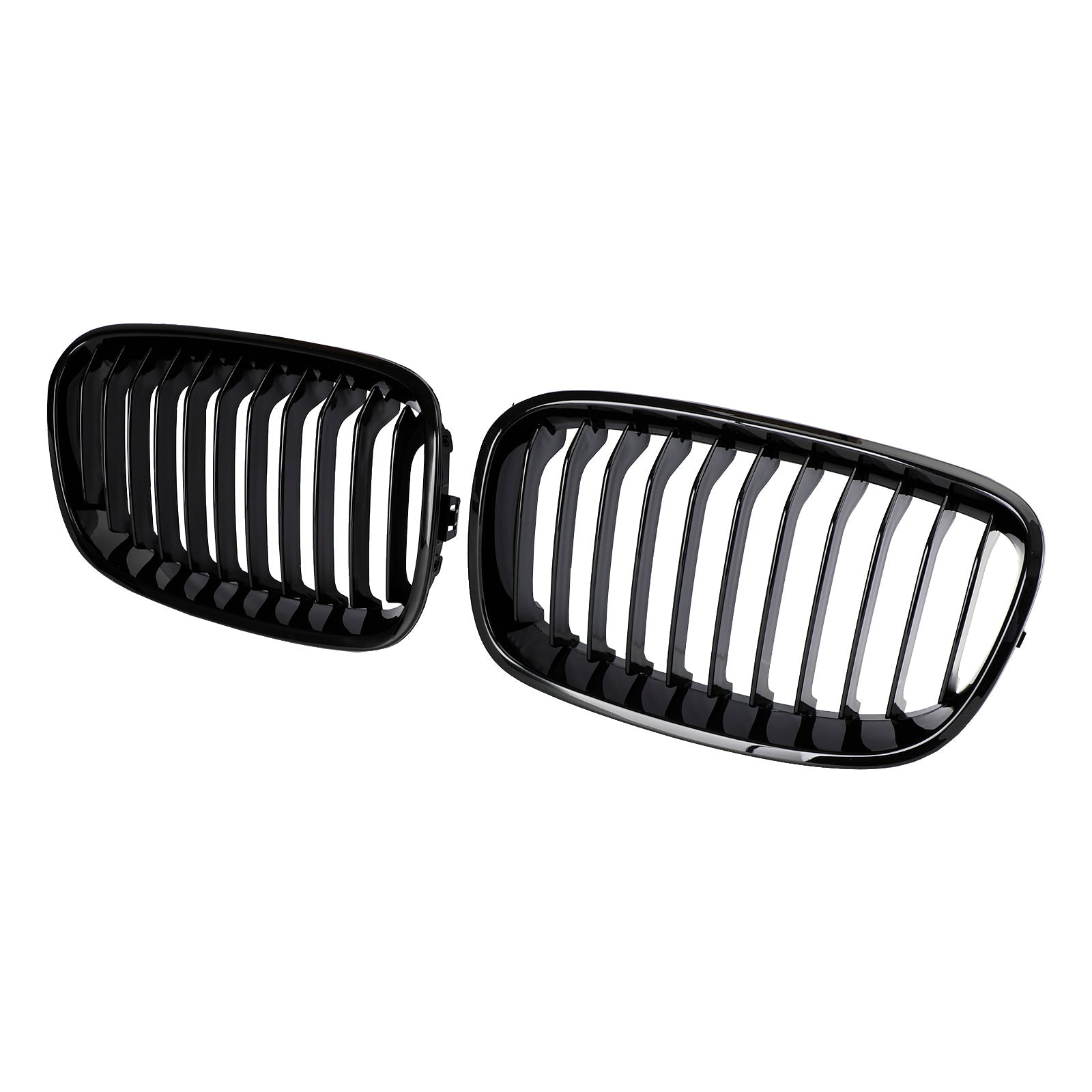 2012-2014 BMW 1 Series F20 F21 2PCS Front Bumper Kidney Grill Grille