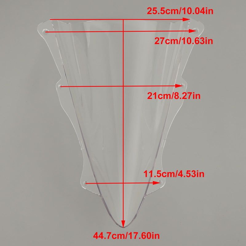 الزجاج الأمامي لكاواساكي ZX-25R 2020-2023 ZX-4R/ZX-4RR 2023-