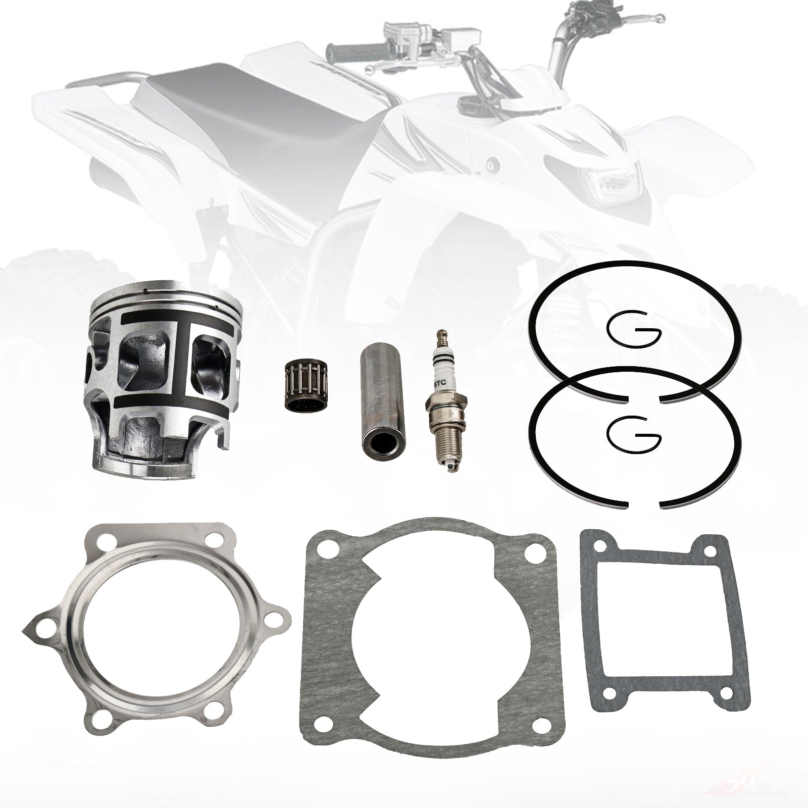 Kit de aros de pistón y motor Gaskyets Pro-X estándar 66 mm para Yamaha Blaster 200 88-06