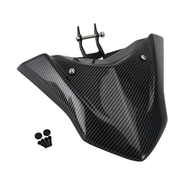 Carbon ABS Front Fender Beak Extension fit for Yamaha Tenere 700 2019-2020 Generic
