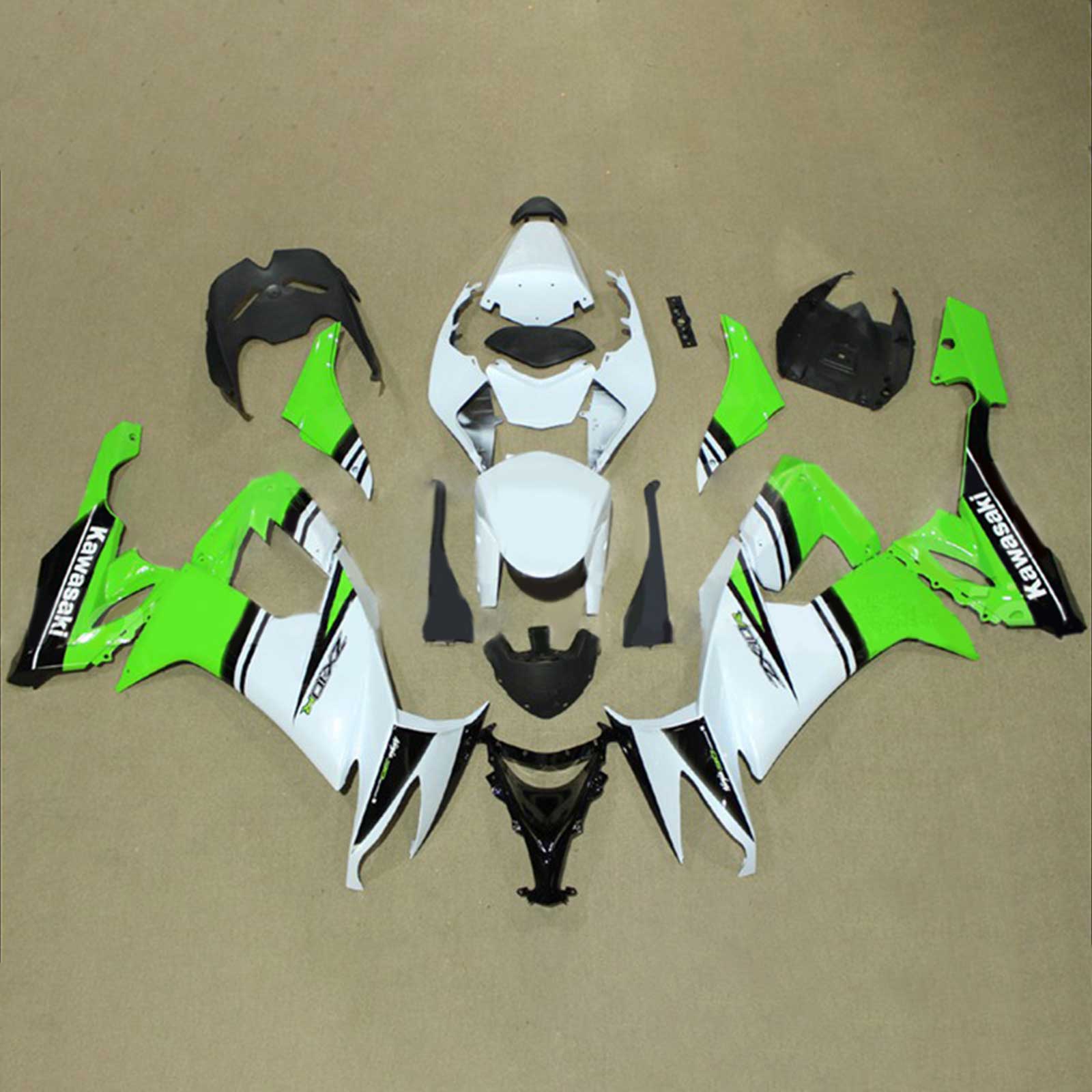 Kawasaki ZX10R 2008-2010 Fairing Kit Bodywork Plastic ABS