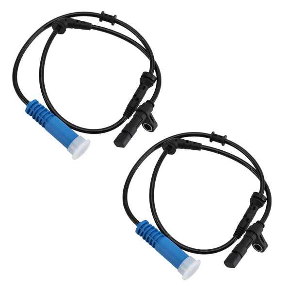 2Pcs Front L&R ABS Wheel Speed Sensor 34526756384 for BMW Mini One R50 52 R53 Generic