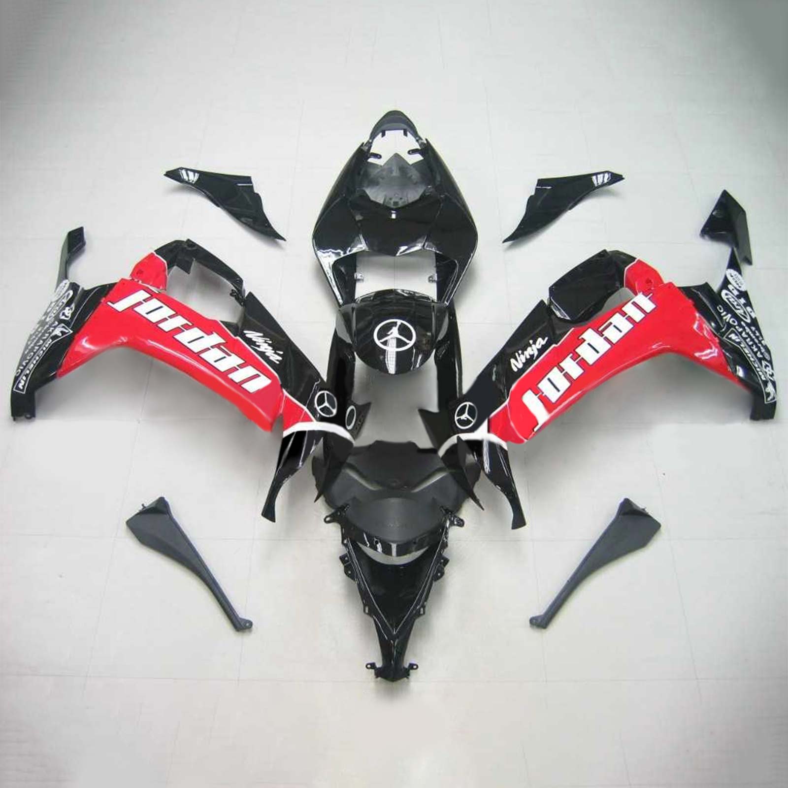 Kit Carenado Para Kawasaki ZX10R 2008-2010 Genérico