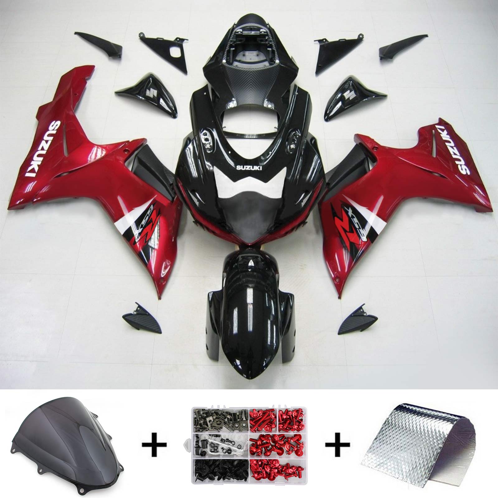 Suzuki GSXR 600/750 2011-2024 K11 Kit Carenado Carrocería Plástico ABS